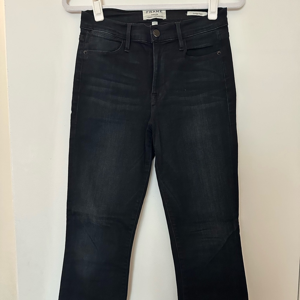 Frame Le Hight Flare stretch jeans size 27